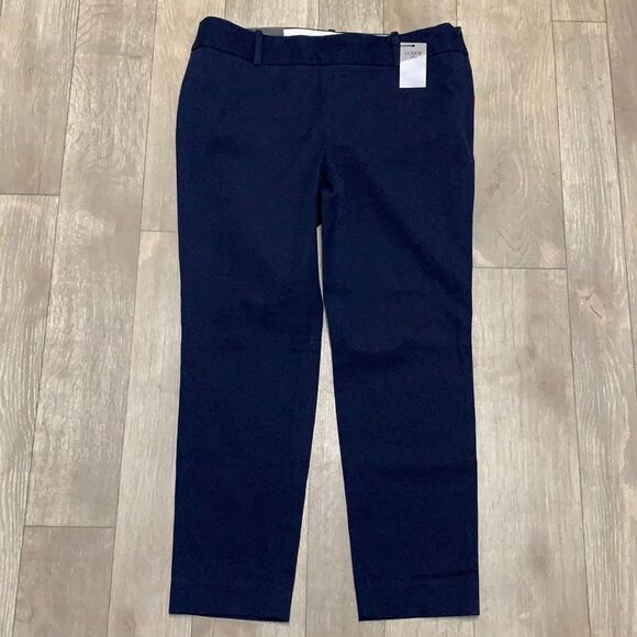 Womens Nwt J. Crew City Fit Winnie Casual Crop Pants - Picture 1 of 9